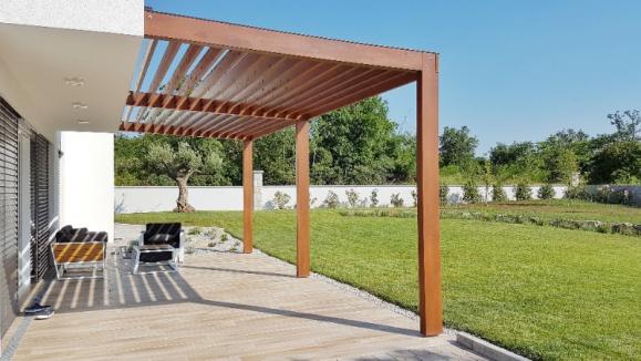 installation pergola